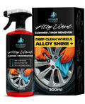 KRAKIN Alloy Wheel Cleaner | Removes Iron Contaminents, Brake Dust & Grease | Restores Glossy Shine | Safe On All Types Of Alloy, Easy Spray-On Formula