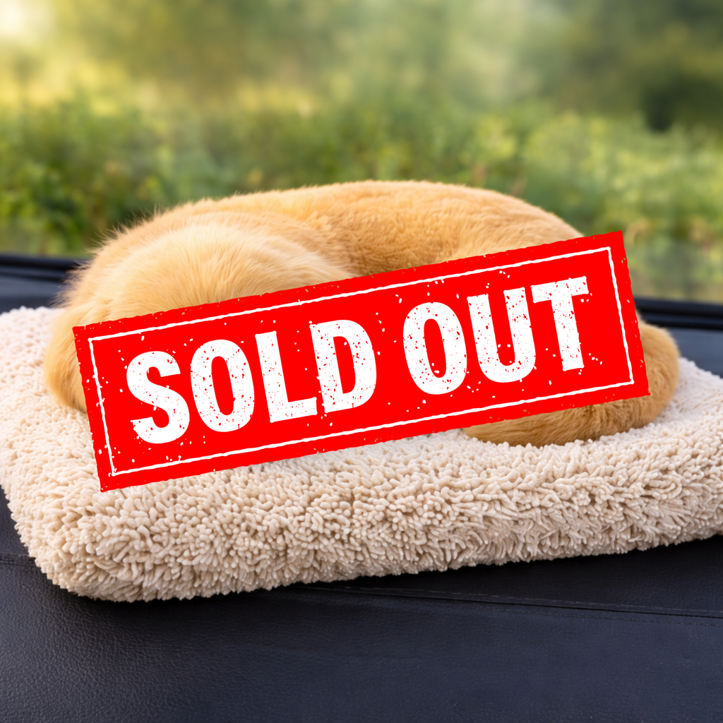 Krakin Dashboard Buddy™ Golden Retriever (Cream Edition)